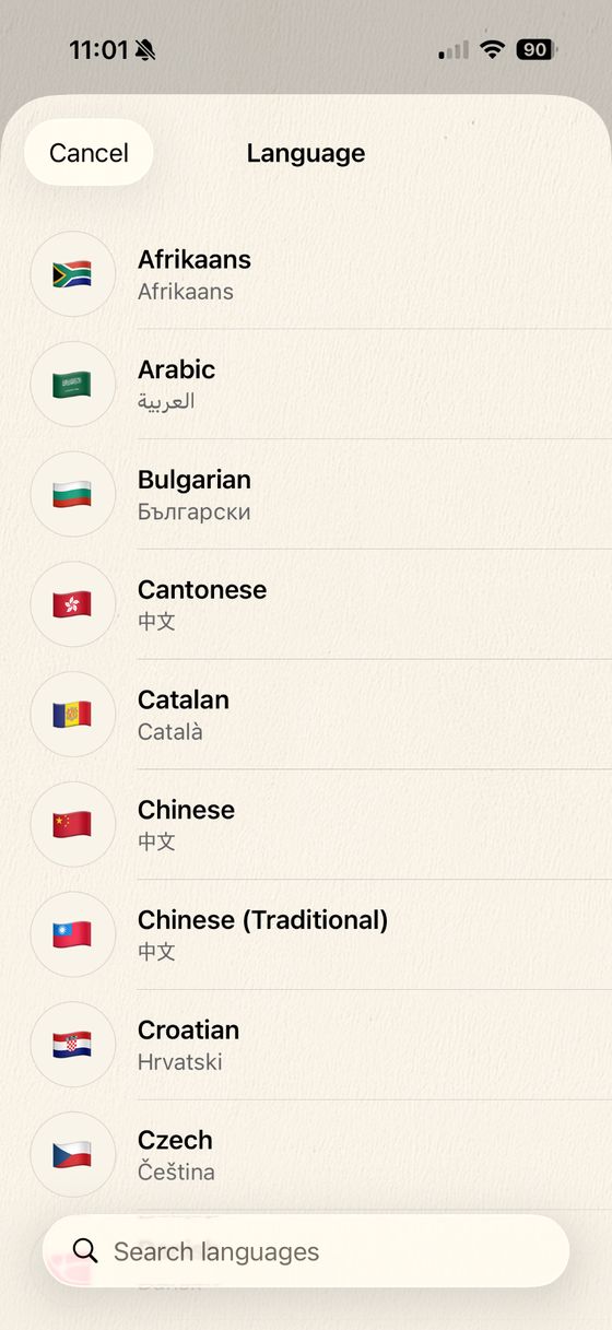 Travel phrases screenshot 2